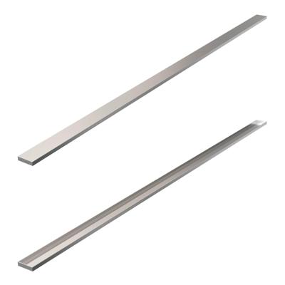 Tegelinlegrooster Brauer RVS Omkeerbaar tbv Douchegoot STD/W/PS 180x7 cm Inclusief Afstandhouders Brauer