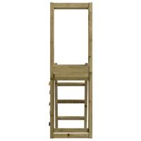 VidaXL Speelhuis 53x46,5x169 cm geïmpregneerd grenenhout - thumbnail