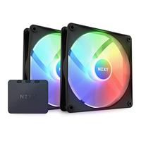 NZXT F140 RGB Core Computer behuizing Ventilator 14 cm Zwart 2 stuk(s) - thumbnail