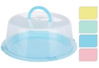 Taartplateau met deksel 34x15cm - thumbnail