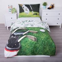 Dreamee Dekbedovertrek Golf 140 x 200 cm - 70 x 90 cm - thumbnail