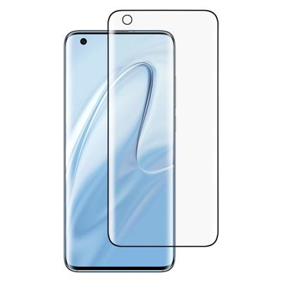 Voor Xiaomi Mi 10 5G 9H HD 3D Curved Edge Tempered Glass Film (Zwart)