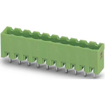 Phoenix Contact 1924389 Male behuizing (board) MSTBVA Totaal aantal polen: 10 Rastermaat: 5.08 mm Inhoud: 50 stuk(s)