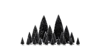 Assorted pine trees set of 21 kerstfiguur LEMAX - Lemax Assorted pine trees set of 21 kerstfiguur LEMAX - Lemax