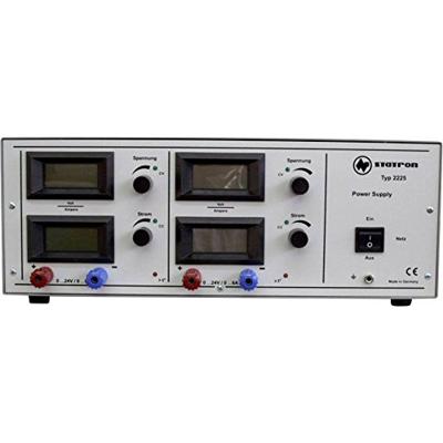 Statron 2225.2 Labvoeding, regelbaar 0 - 24 0 - 6 A 288 W Aantal uitgangen: 2 x