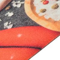 VidaXL Keukenmat wasbaar groenteprint 60x180 cm fluweel - thumbnail