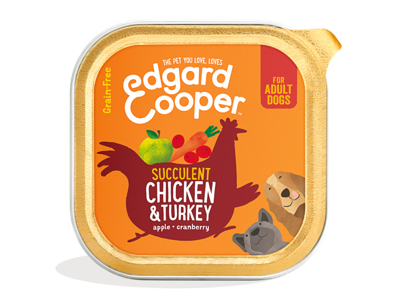 Hond kuipje kip box 150g Edgard & Cooper - Edgard en cooper