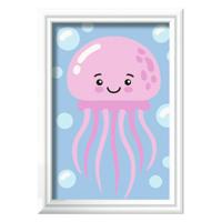 Ravensburger Creart schilderen op nummer - trendy frog - thumbnail