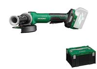 Hikoki Accu haakse slijpmachine | 36V | 125 mm | Exclusief lader en accu&apos;s | In HSC III koffer G3613DVFW2Z - thumbnail