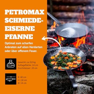 Petromax Smeedijzeren pan sp28 bak-/braadpan Petromax Smeedijzeren pan sp28 bak-/braadpan
