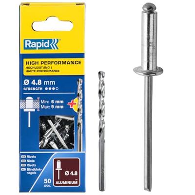 Rapid High performance klinknagel Ø4.8 x 12 mm - 5000388
