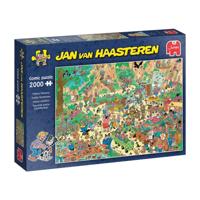 Jan van Haasteren - Vrolijke Fladderaars Puzzel 2000 Stukjes - thumbnail
