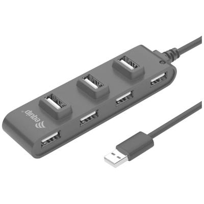 Equip 128957 USB 2.0-hub 7 poorten Zwart