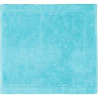 Cawö Cawo Lifestyle Uni Gezichtsdoekje Turkoois - thumbnail