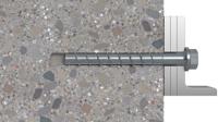 Fischer 558221 FBS II 8x190 140/125 US TX Betonschroef 8 mm 190 mm TX 20 stuk(s) - thumbnail