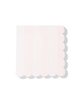 HEMA Servetten 24x24cm papier strepen roze - 20 stuks - thumbnail