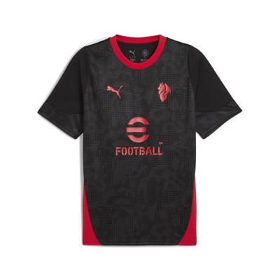 AC Milan Trainingsshirt Senior 2025/2026 Zwart - Maat S - Kleur: Zwart | Soccerfanshop