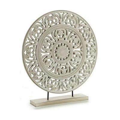 Decoratieve figuren Gift Decor Wit Mandala 7 x 49 x 44 cm 44 x 49 x 7 cm (6 Stuks) Decoratieve figuren Gift Decor Wit Mandala 7 x 49 x 44 cm 44 x 49 x 7 cm (6 Stuks)