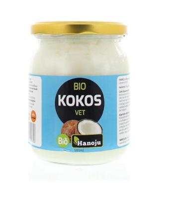Hanoju Kokosolie geurloos bio 500 Milliliter