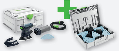 Festool dts 400 req gr-sys p deltaschuurmachine | met granat schuurpapier gevulde systainer 3 - 578208 Festool dts 400 req gr-sys p deltaschuurmachine | met granat schuurpapier gevulde systainer 3 - 578208