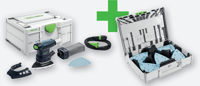Festool dts 400 req gr-sys p deltaschuurmachine | met granat schuurpapier gevulde systainer 3 - 578208 - thumbnail