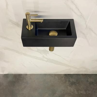 Wiesbaden Rhea S Mini Fonteinset Links Quartz met Messing Kraan