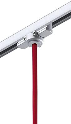 Paulmann 91385 230V-railsysteemcomponenten Pendelophanging ProRail3 Zilver Paulmann 91385 230V-railsysteemcomponenten Pendelophanging ProRail3 Zilver