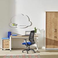 Rocada Bureaustoel 908-3 Blauw, Zwart R908335 1 stuk(s) - thumbnail