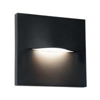 Paxton Muurlamp Square Zwart - thumbnail