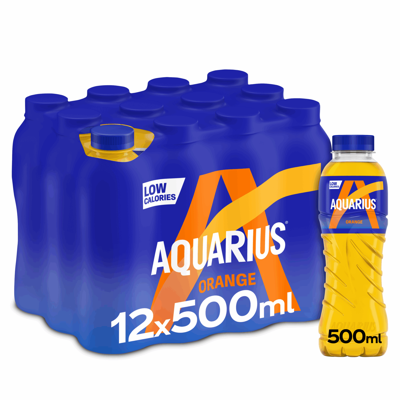 Aquarius orange pet (12x 50cl)
