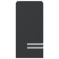 VidaXL Buitenwandlampen 2 st roestvrij staal zwart - thumbnail