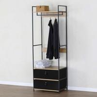 Kast Max Home Stof Staal Melamine spaanderplaat 60 x 175 x 40 cm - thumbnail