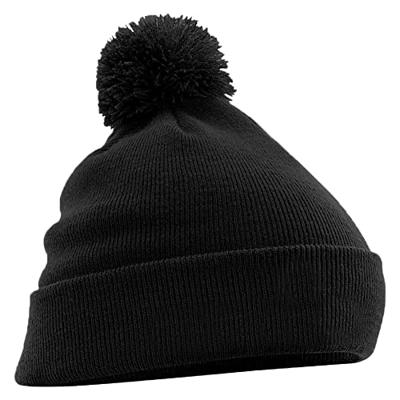 Beechfield CB450N Organic Cotton Snowstar® Beanie - Black - One Size