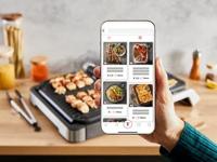 Tefal GC782D OptiGrill Intelligente Contactgrill RVS/Zwart - thumbnail