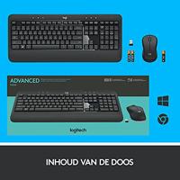 Logitech MK540 Advanced Azerty BE - thumbnail