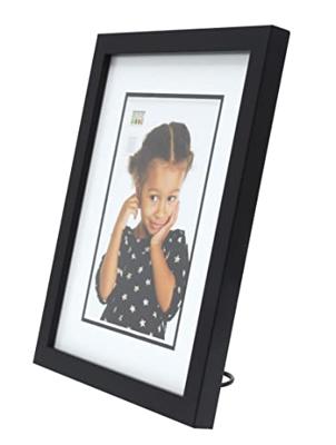 Deknudt Fotokader in zwart met passe-partout 10x15 S43AK2