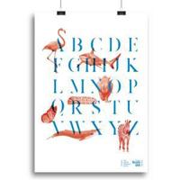 Poster kinderkamer alfabet A3 - thumbnail