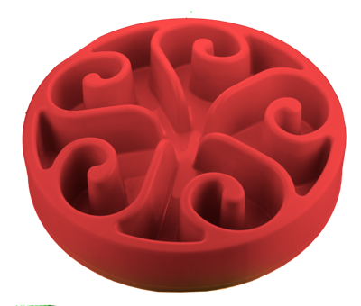 Eat Slow Live Longer Original Red L