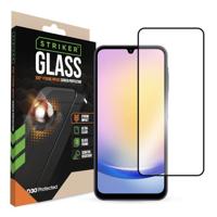 Striker D3O Xtreme Impact Glass Screen Protector - Black Frame - Samsung Galaxy A25 5G - thumbnail
