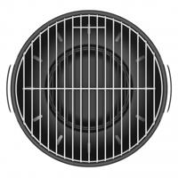 BergHOFF LEO Tafel BBQ Barbecue Zwart - thumbnail