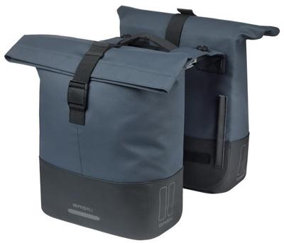 Basil B.V. Tas basil cove dubbel blauw/zwart | mik | 32l