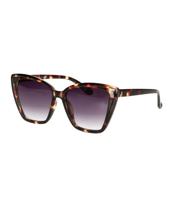 Spectrum zonnebril havanna vlinder dames - thumbnail