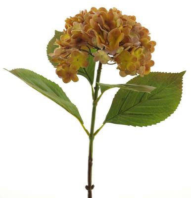 Hydrangea spray pipa yellow 52cm