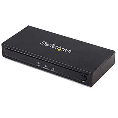 StarTech.com S-Video of composiet naar HDMI omvormer met audio - 720p - NTSC & PAL analoog naar HDMI converter Mac & Windows (VID2HDCON2)
