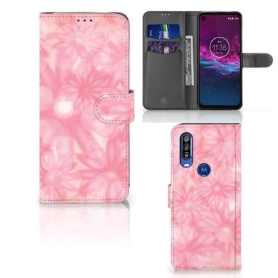 Motorola One Action Hoesje Spring Flowers Motorola One Action Hoesje Spring Flowers