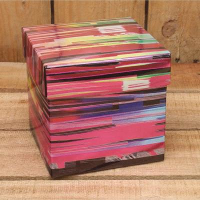 Bonbon doosjes - Chocolade doosje - Flash roze metallic - 24 stuks