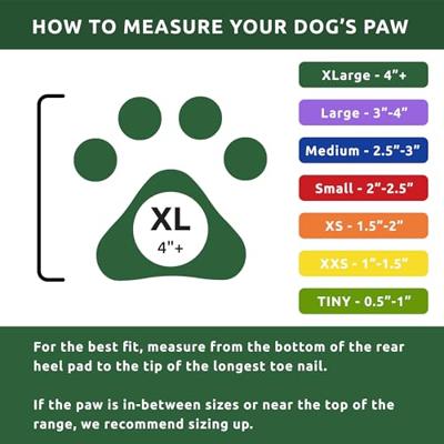 X Large Pawz Duurzame All Weather Hondenlaarzen (12 laarzen)