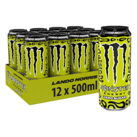 Monster energy lando norris zero sugar blik (12x 500ml) - thumbnail