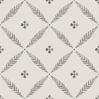 Dutch Wallcoverings Blomstermala - Henry White/Black - Wit/Zwart - thumbnail