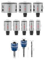 Bosch Accessories 2608594432 2608594432 Gatenzaagset 22 mm, 25 mm, 30 mm, 35 mm, 40 mm, 51 mm, 68 mm, 83 mm 1 stuk(s) - thumbnail